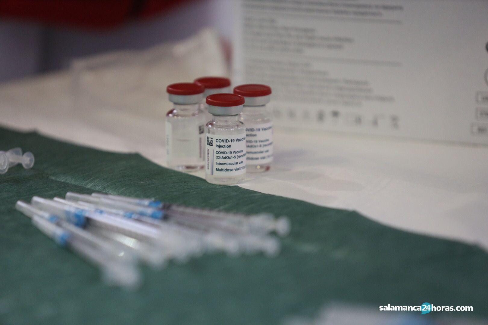 Vacunación en Santa Marta, 9 de abril