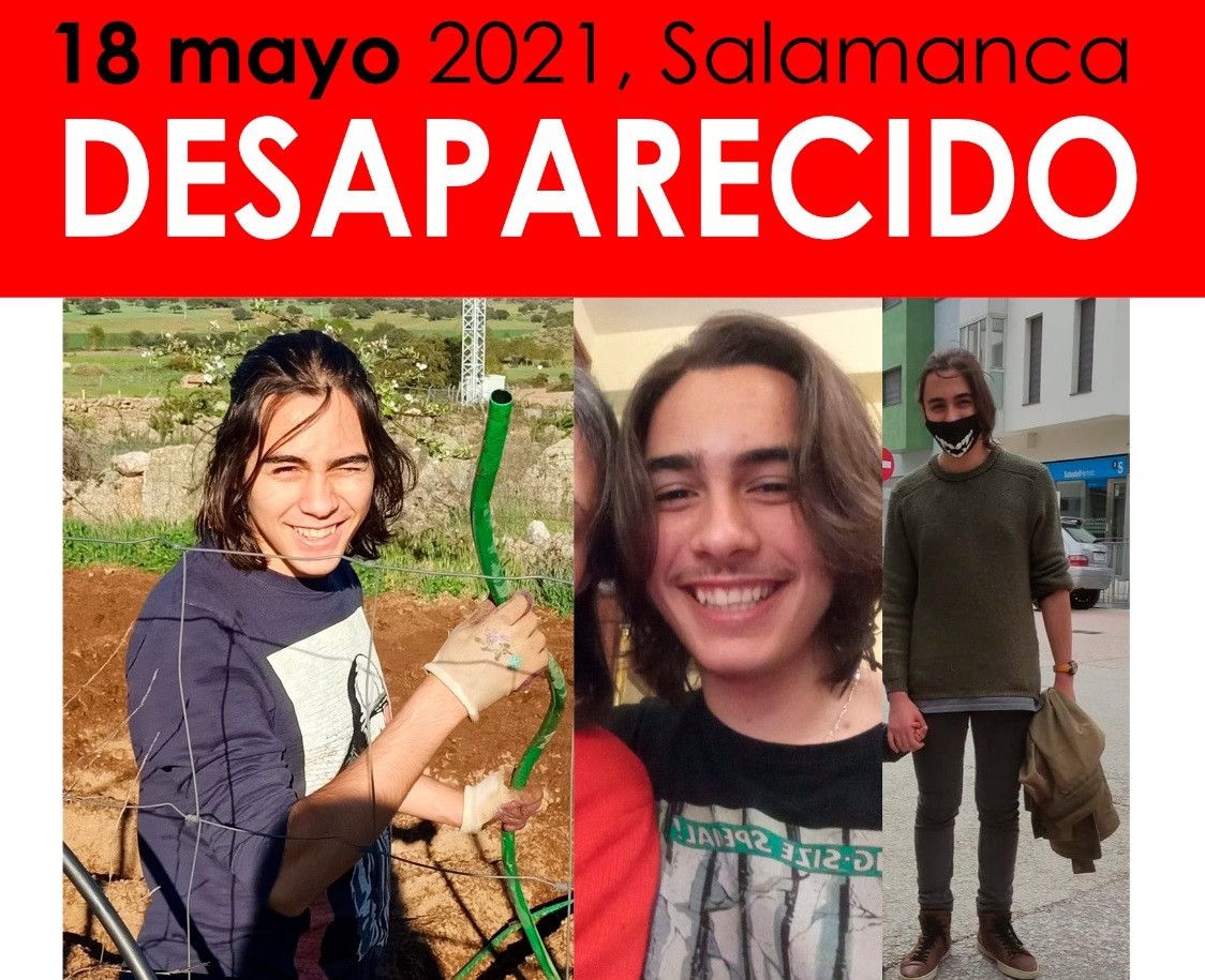 Menor desaparecido en Salamanca 2
