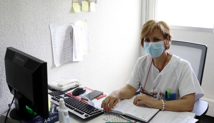 Maximina Santamartina, enfermera gestora de ELA en Salamanca