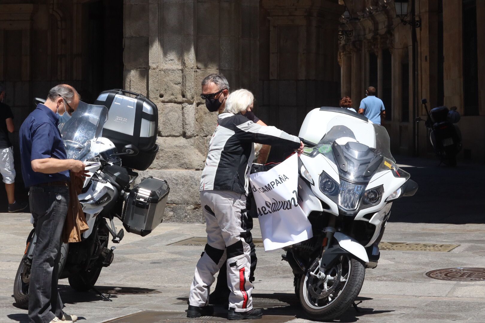 El alcalde de Salamanca, embajador de la campaña de la Plataforma Motera por la Seguridad Vial (3)