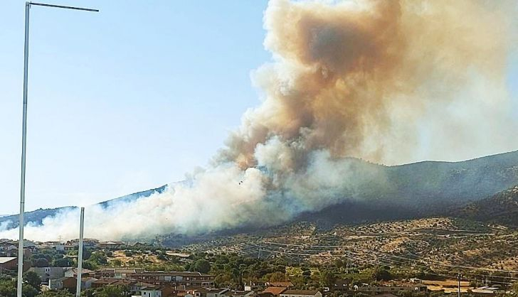 Incendio en El Tiemblo | Foto: ICAL