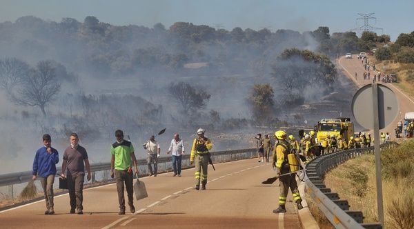Incendio forestal en San Felices de los Gallegos. Fotos Vicente, ICAL  (13)