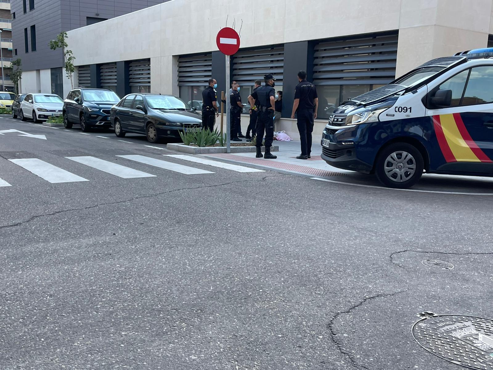 Policía Nacional en calle Arapiles (13)
