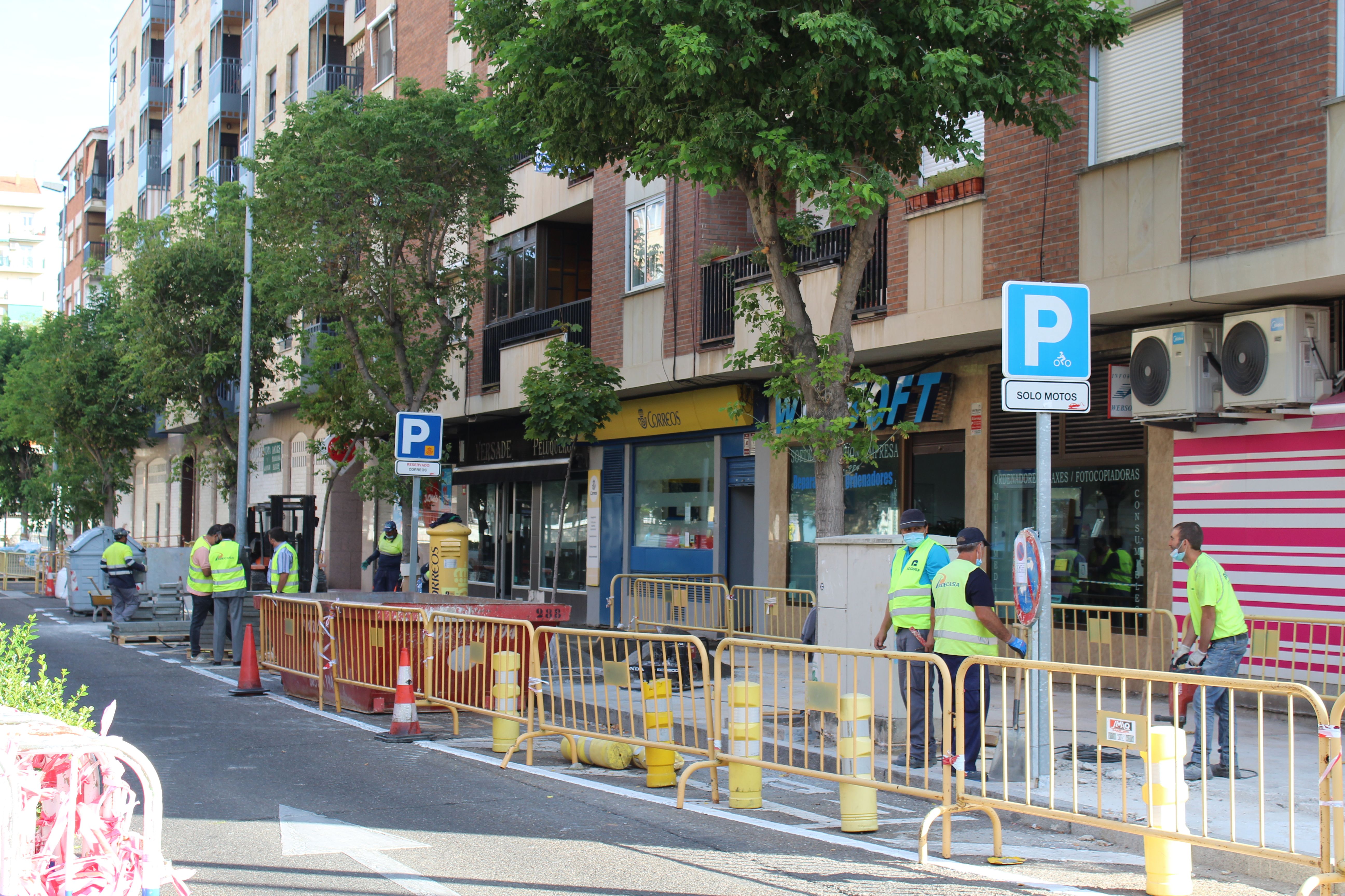 El Ayuntamiento de Salamanca inicia la transformación de la Avenida de París en un bulevar peatonal más accesible y saludable