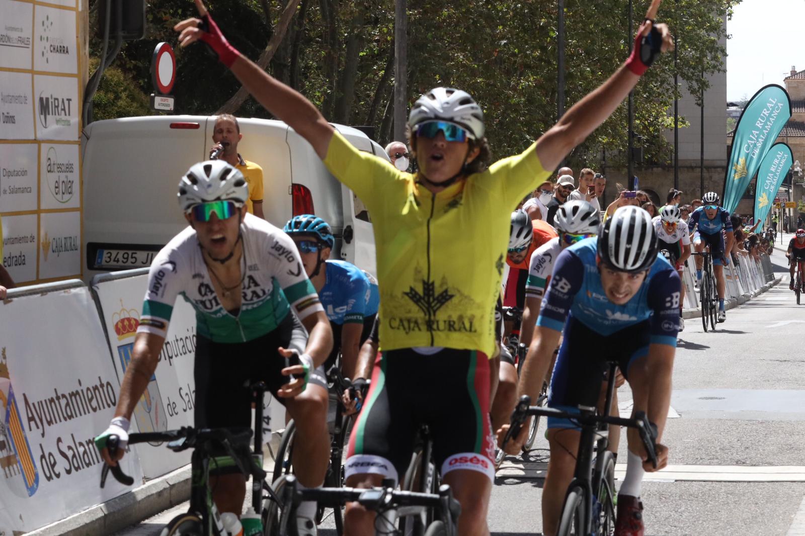 Vinicius Rangel repite victoria de etapa en la capital y se lleva la Vuelta Ciclista a Salamanca 2021