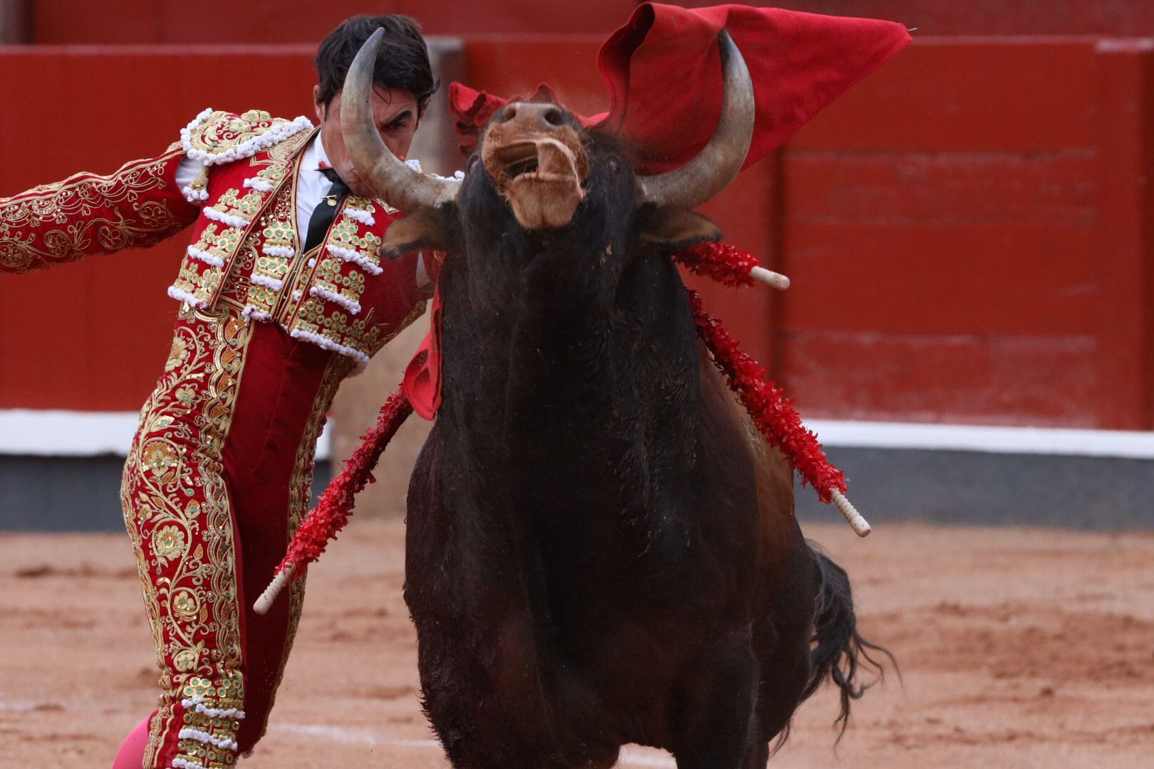 López Chaves (primer toro)  Primera corrida de abono de la Feria Virgen de la Vega 2021 (4)