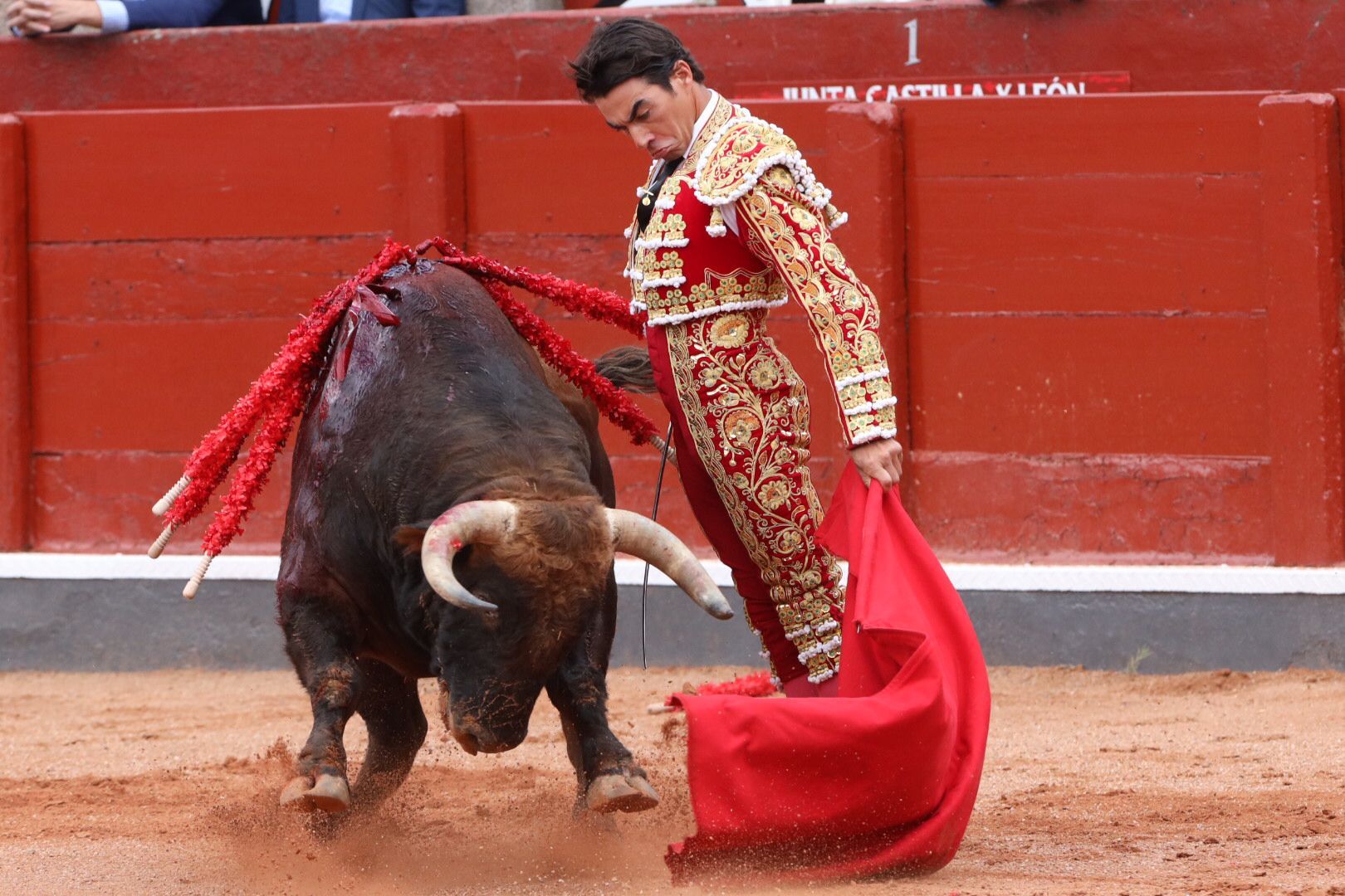 López Chaves (primer toro)    Primera corrida de abono de la Feria Virgen de la Vega 2021 (6)