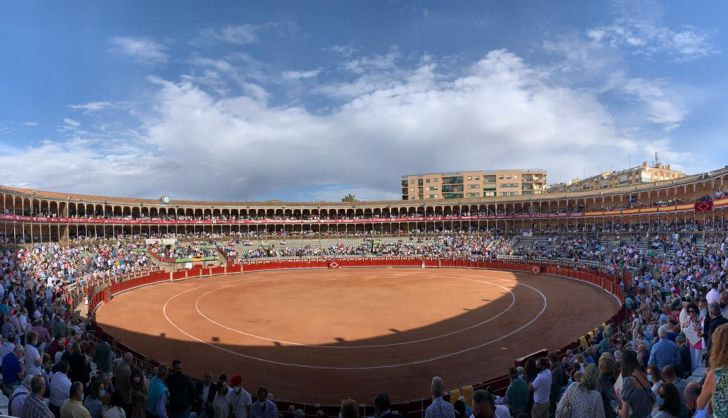 Panorámica de la plaza de toros de Salamanca