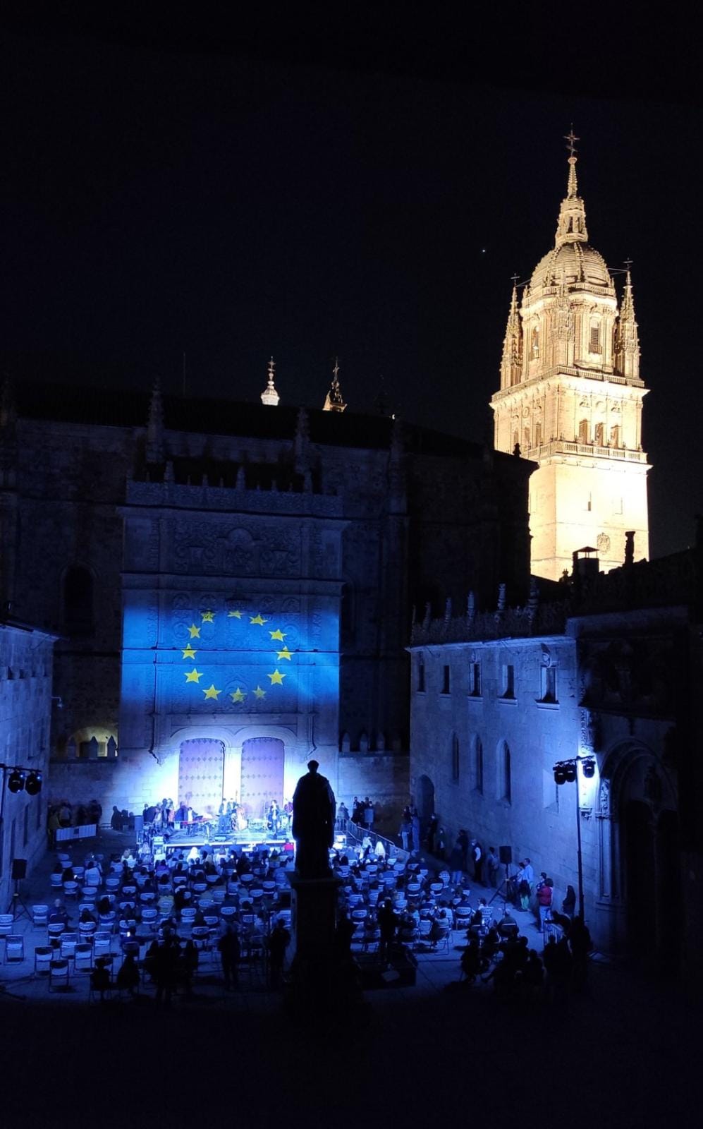 Salamanca ilumina Europa 