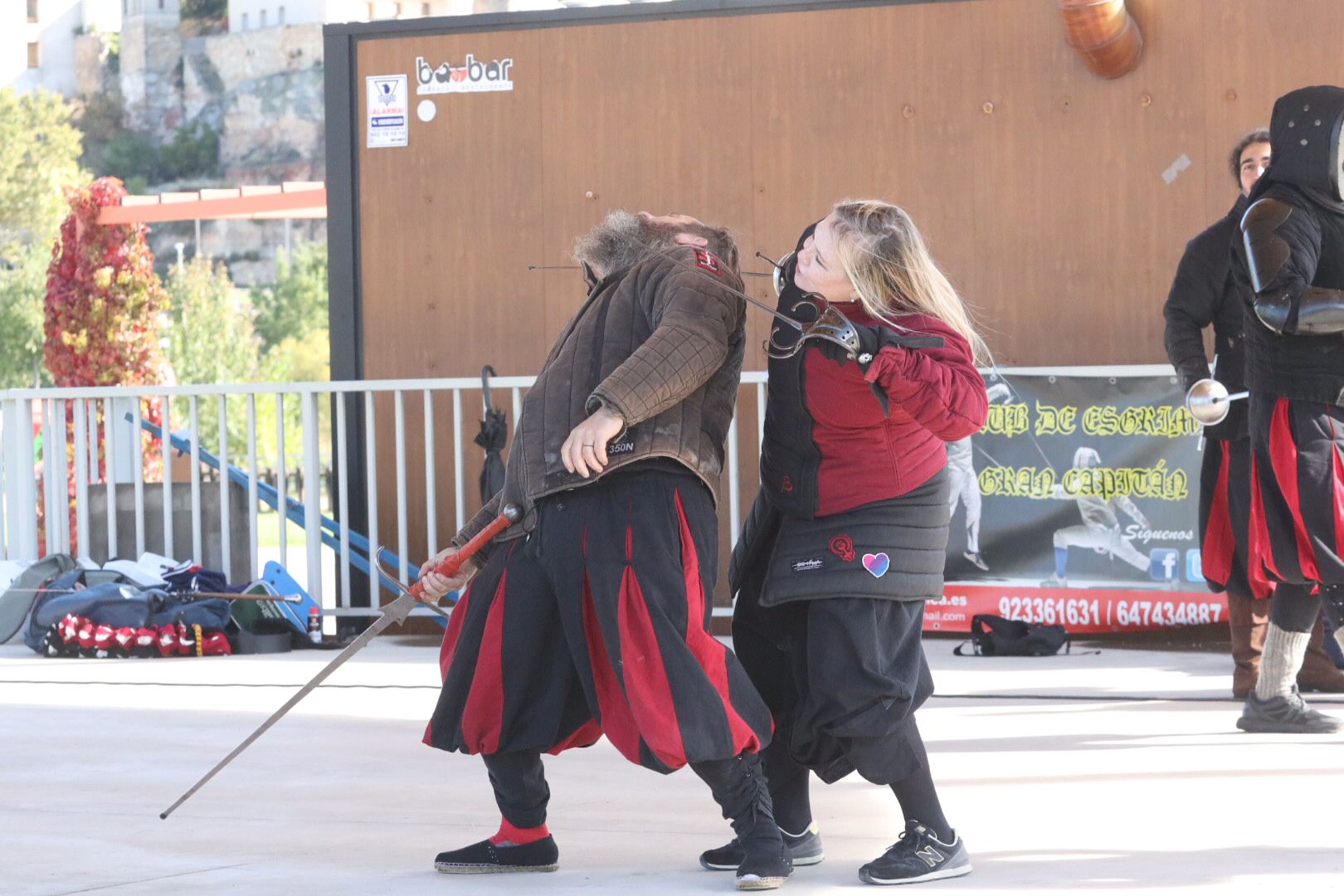 Demostración de esgrima en Salamanca (2)