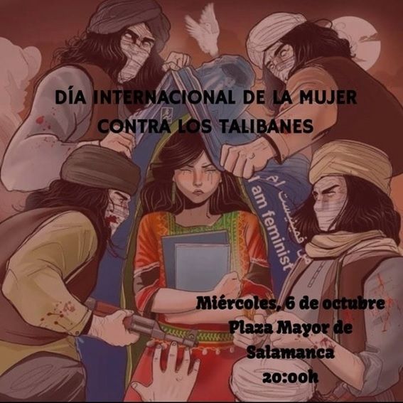 Día Internacional de la Mujer Contra Los Talibanes