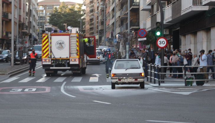 accidente de un turismo en la avenida de portugal (3)