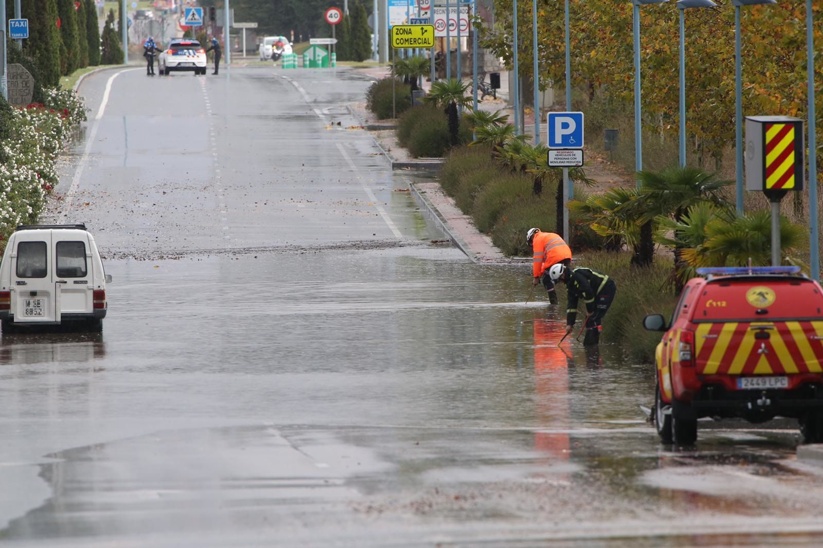 Inundaciones en la carretera Madrid (1)
