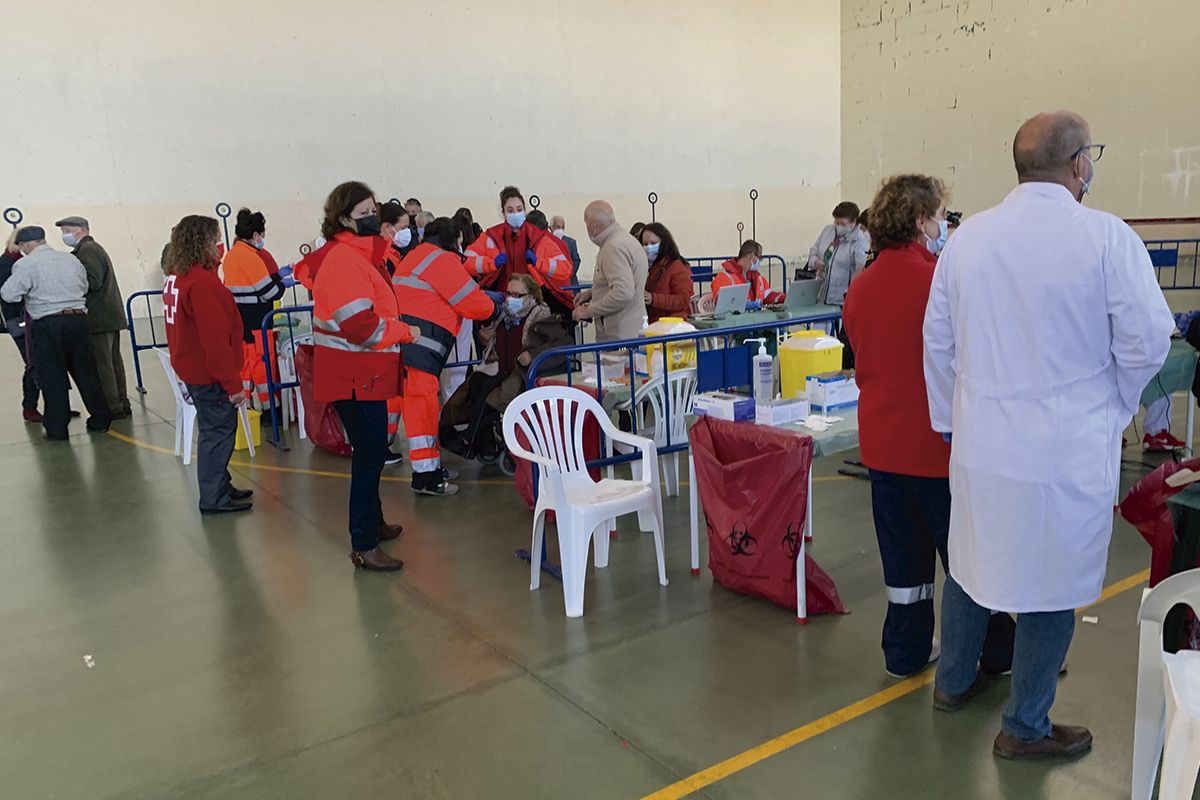 Jornada de vacunación en Peñaranda