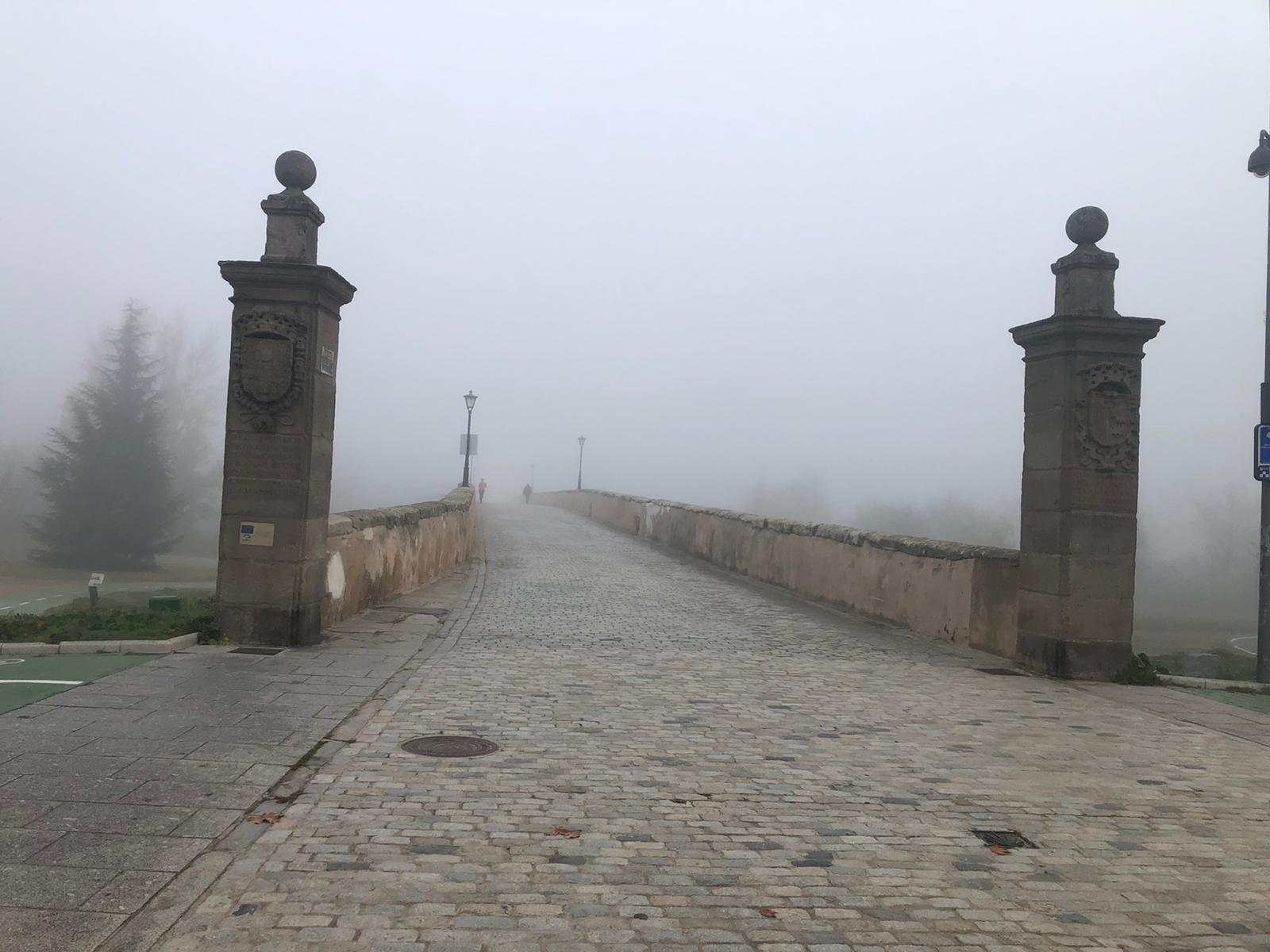Niebla en Salamanca. Foto Andrea M