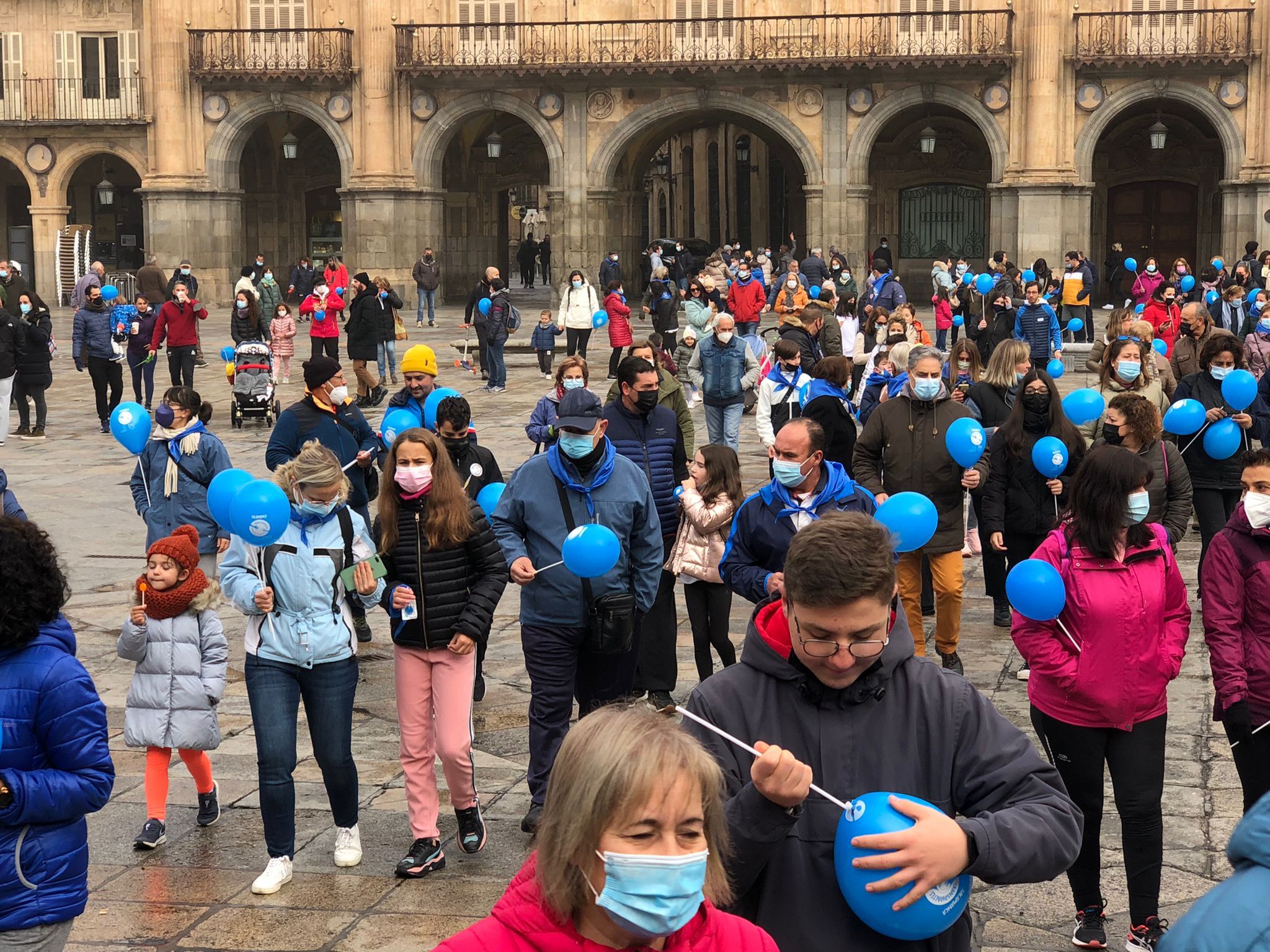 Marcha solidaria para dar visibilidad a la diabetes en Salamanca el 14 de noviembre de 2021. Foto SALAMANCA24HORAS (18)