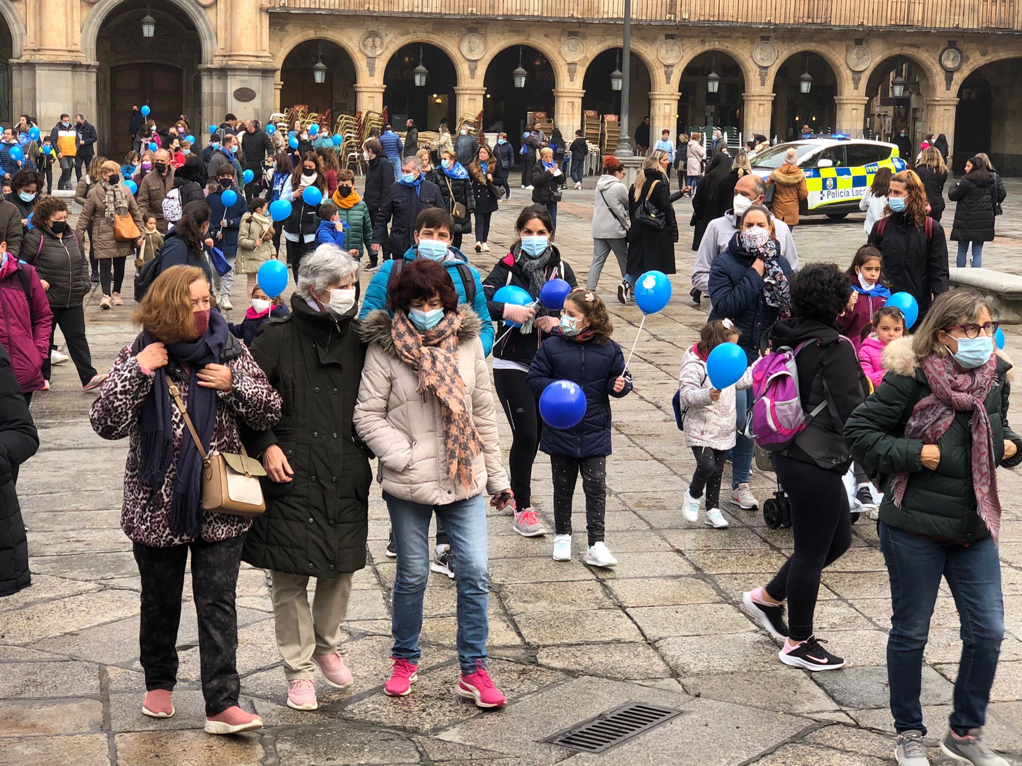 Marcha solidaria para dar visibilidad a la diabetes en Salamanca el 14 de noviembre de 2021. Foto SALAMANCA24HORAS (20)
