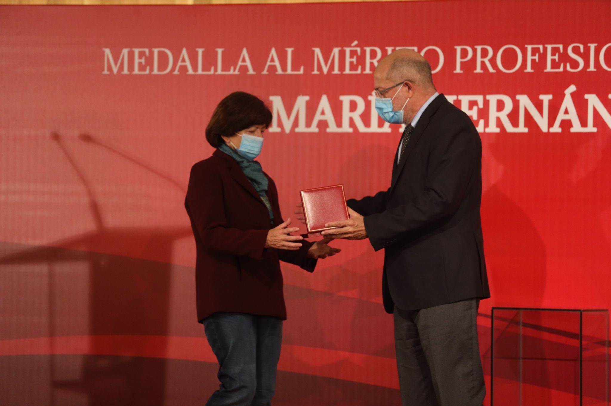 Entrega de la Medalla al Mérito Profesional a la cooperante María Hernández Matas (2)