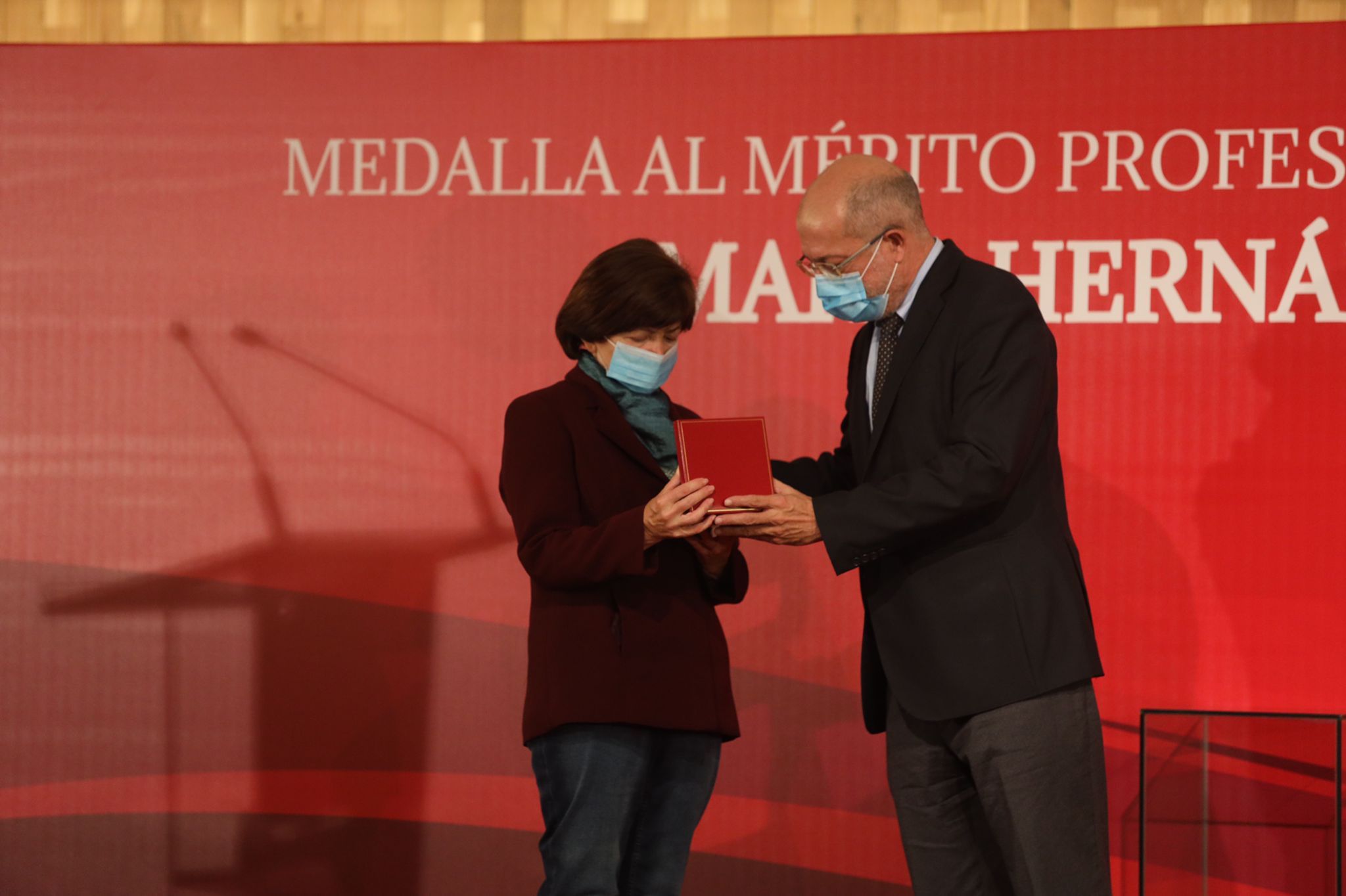 Entrega de la Medalla al Mérito Profesional a la cooperante María Hernández Matas (3)
