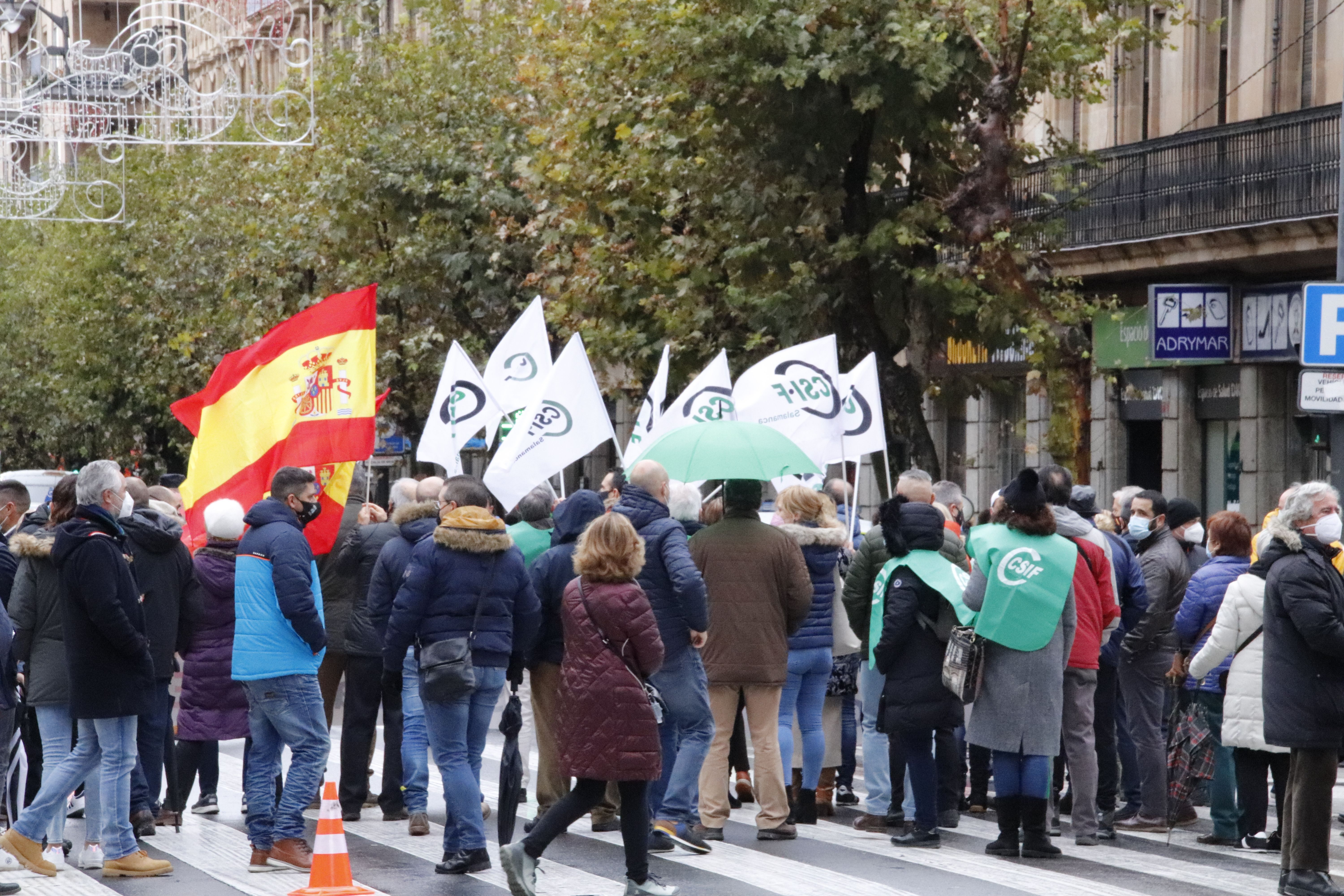 Concentración sindicatos policiales "No a la España insegura"