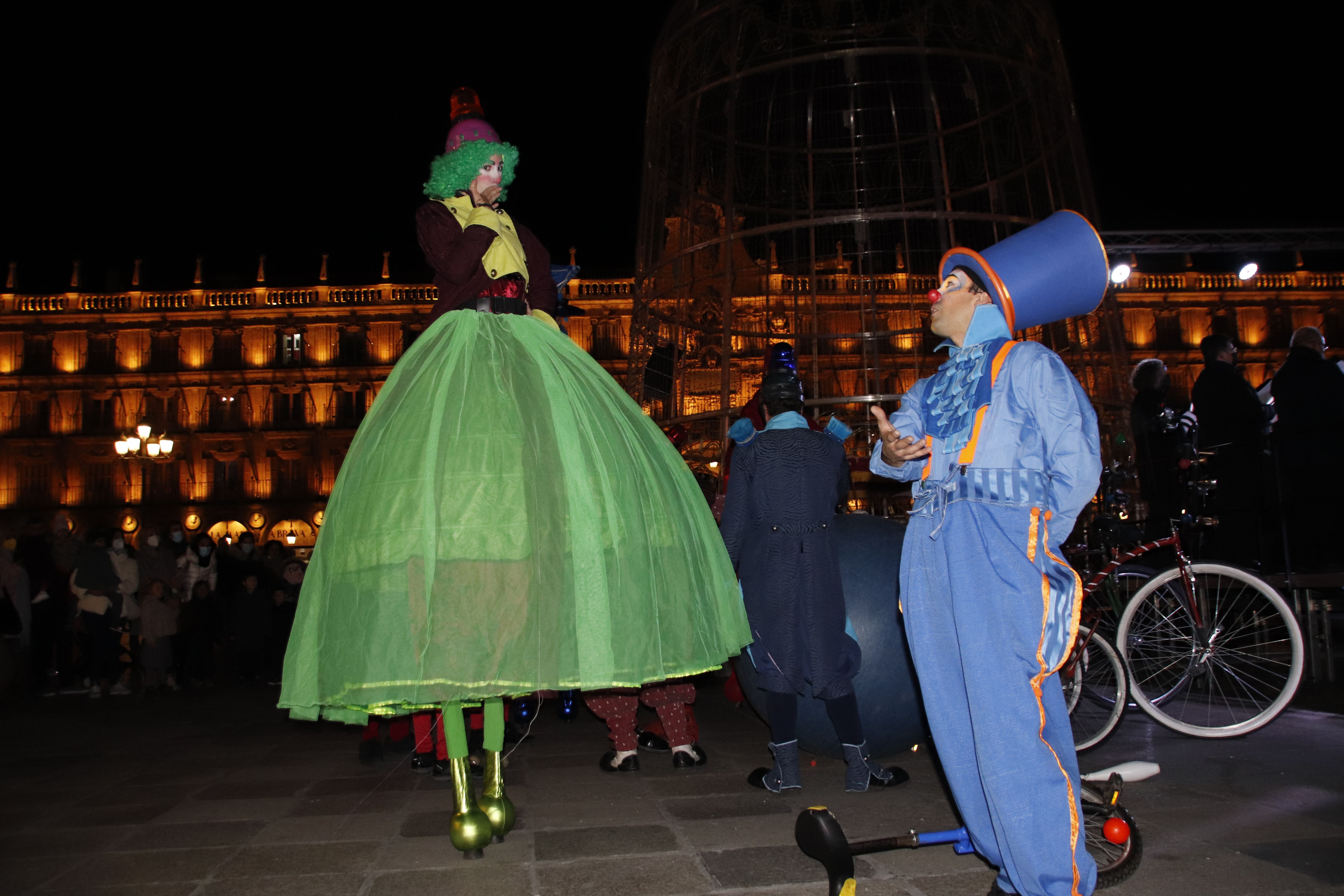 Acto cultural de Navidad en la Plaza Mayor | Fotos Andrea M