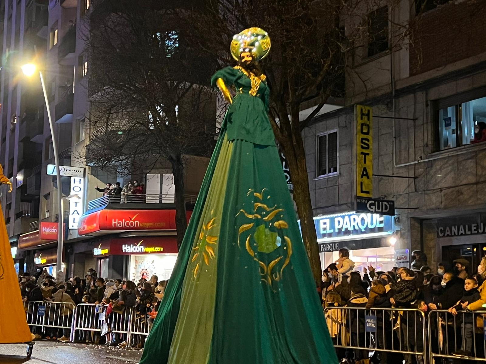 Cabalgata de Reyes Magos en Salamanca, 2022. Foto SALAMANCA24HORAS (13)
