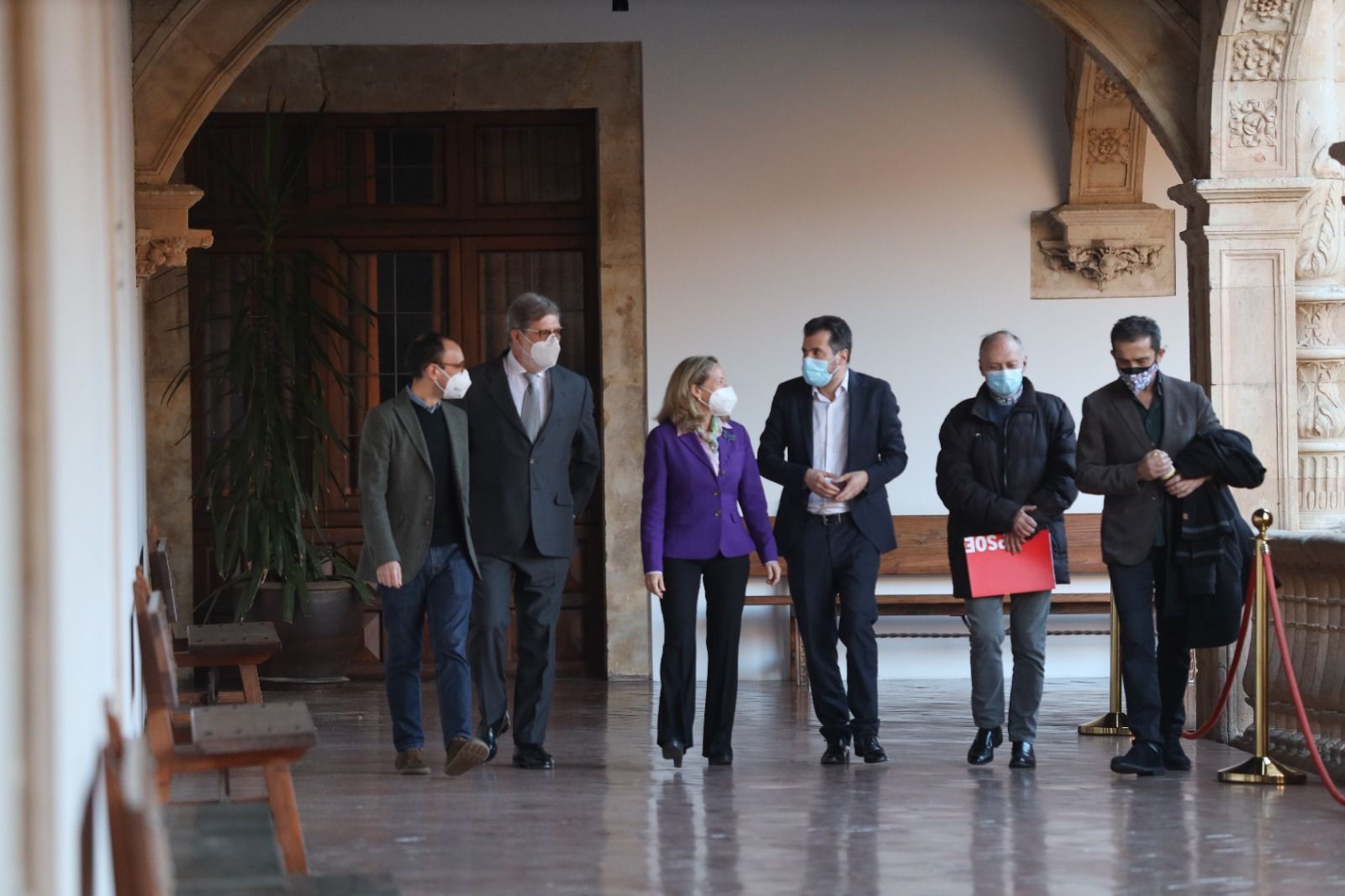 Escuela de Gobierno PSOE en Salamanca con la presencia de Nadia Calviño y Luis Tudanca | Foto: S24horas