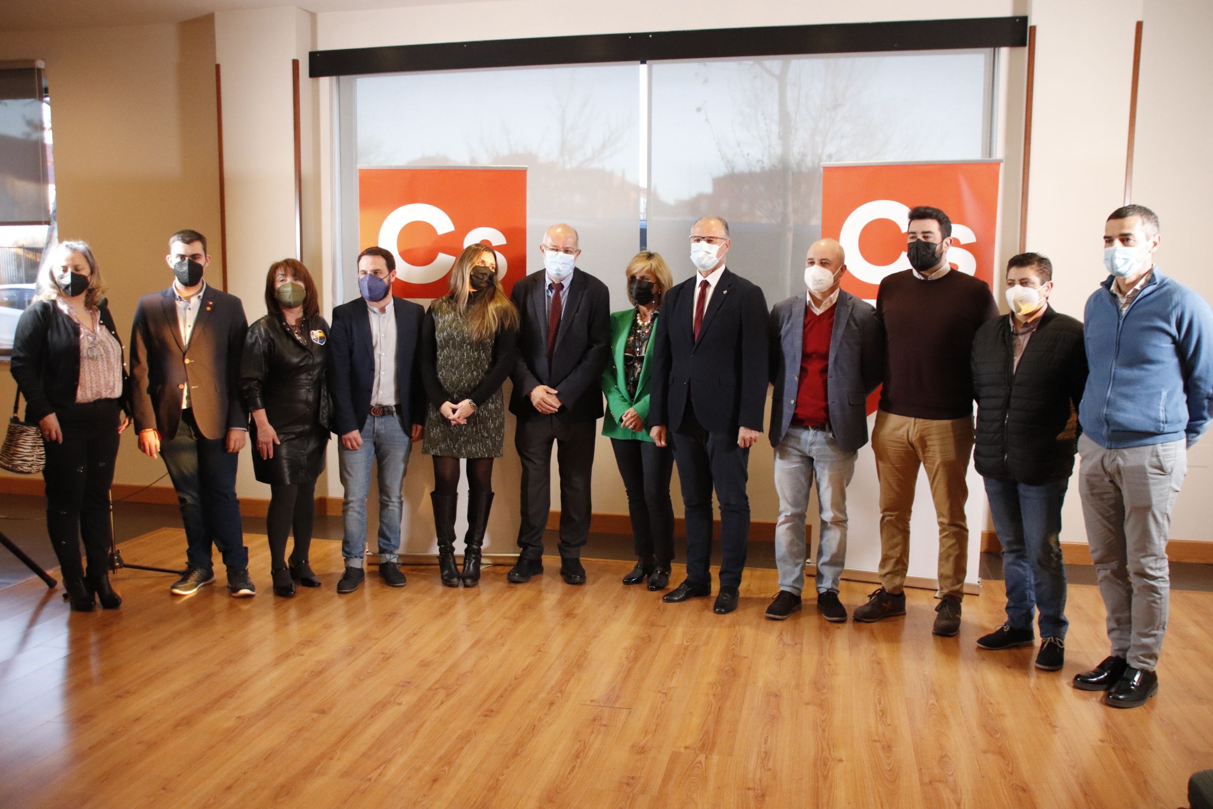 Francisco Igea y Luis Fuentes, realizan la presentación de la candidatura de Ciudadanos Salamanca a las Cortes de Castilla y León | Fotos: Andrea M