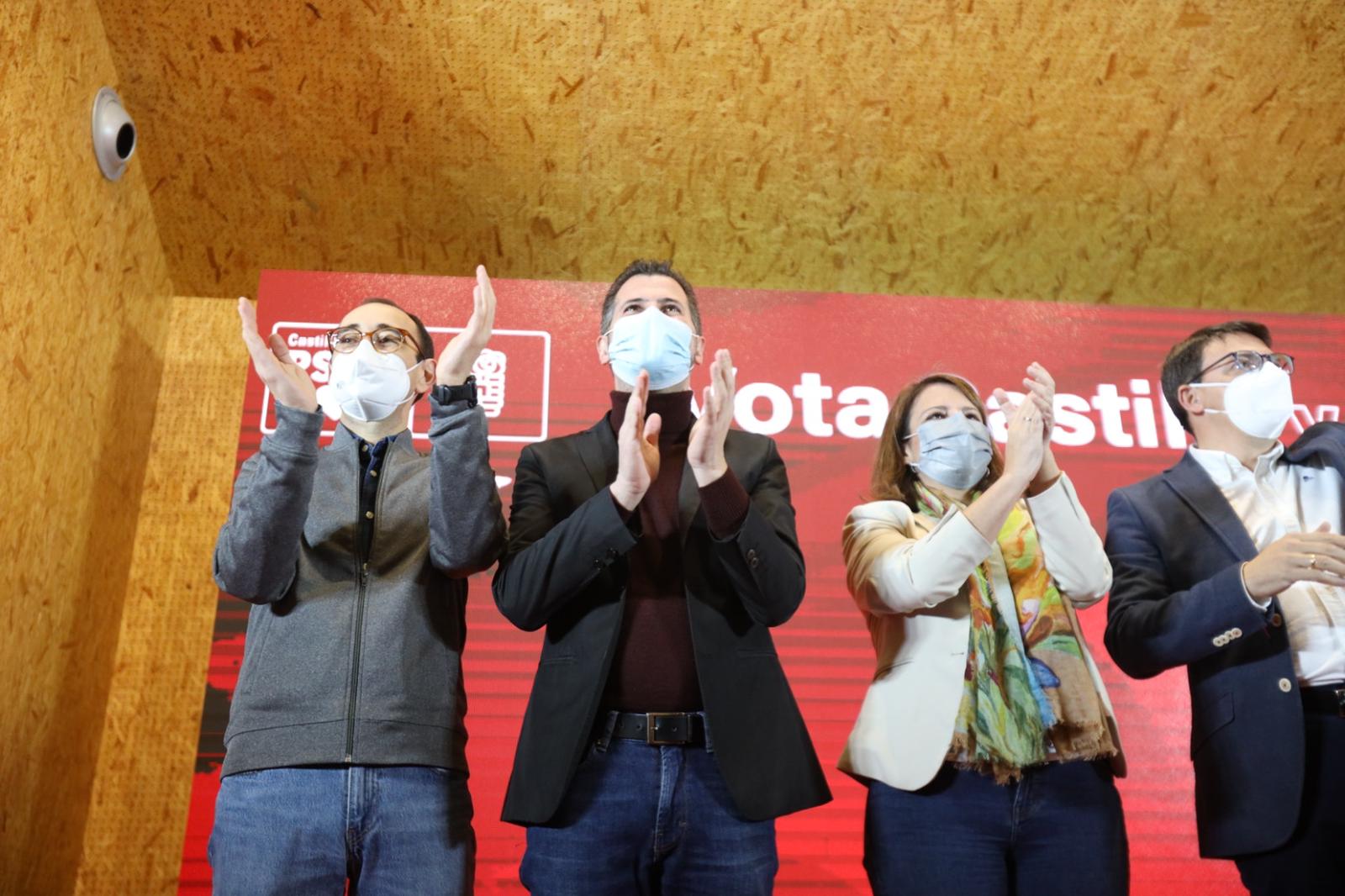 Acto público PSOE en Salamanca 