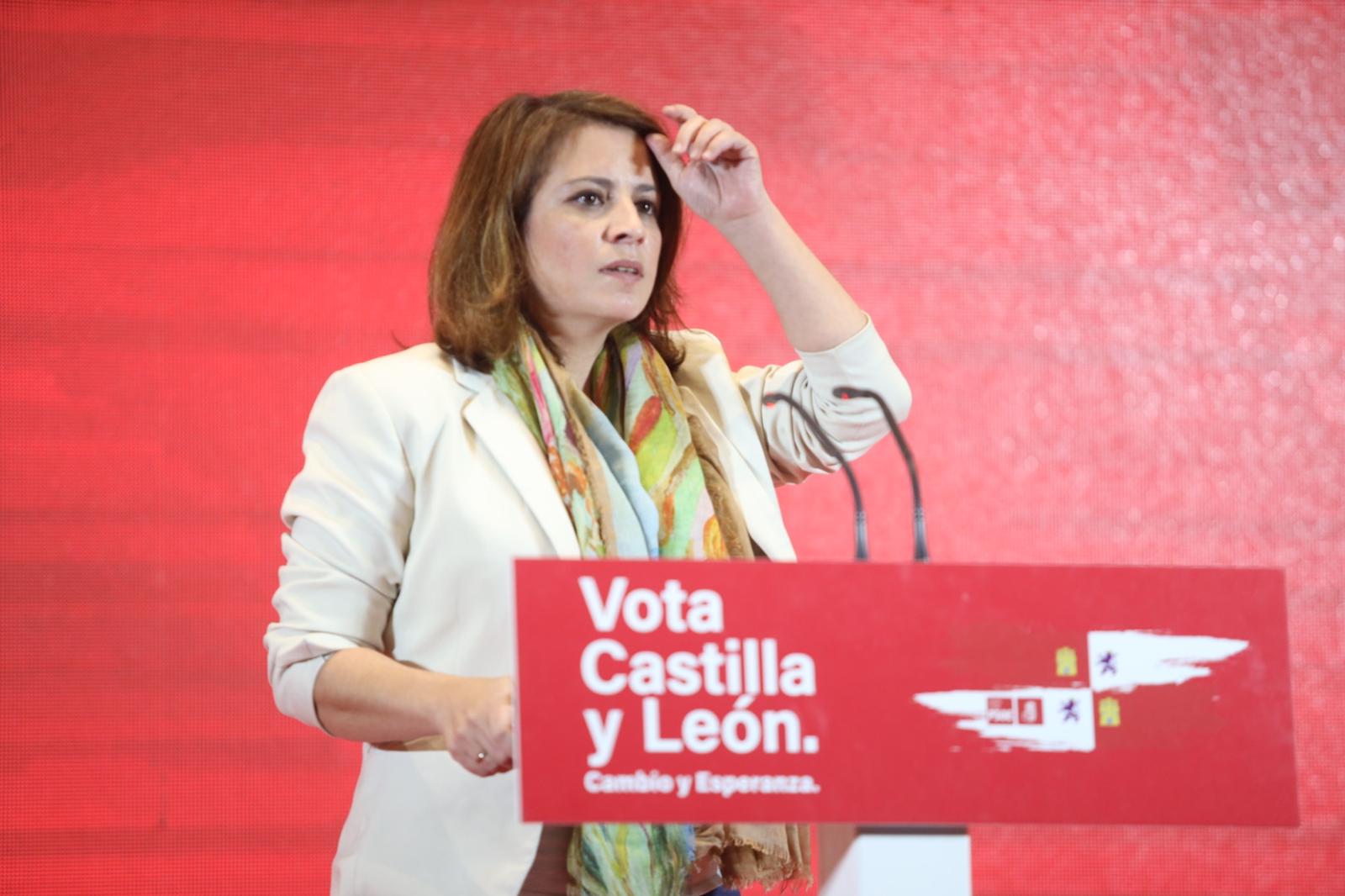 Acto público PSOE en Salamanca 