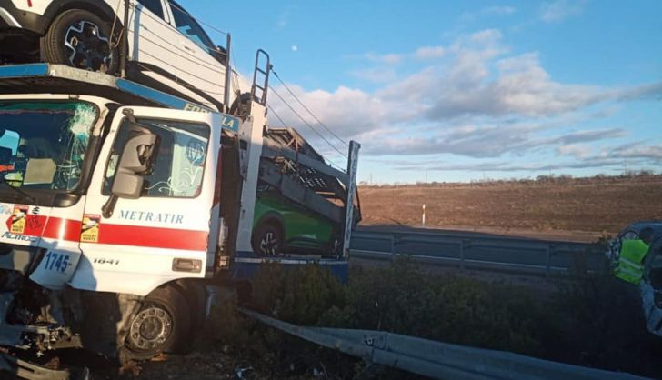 Imagen del accidente Bomberos de Diputación de Valladolid