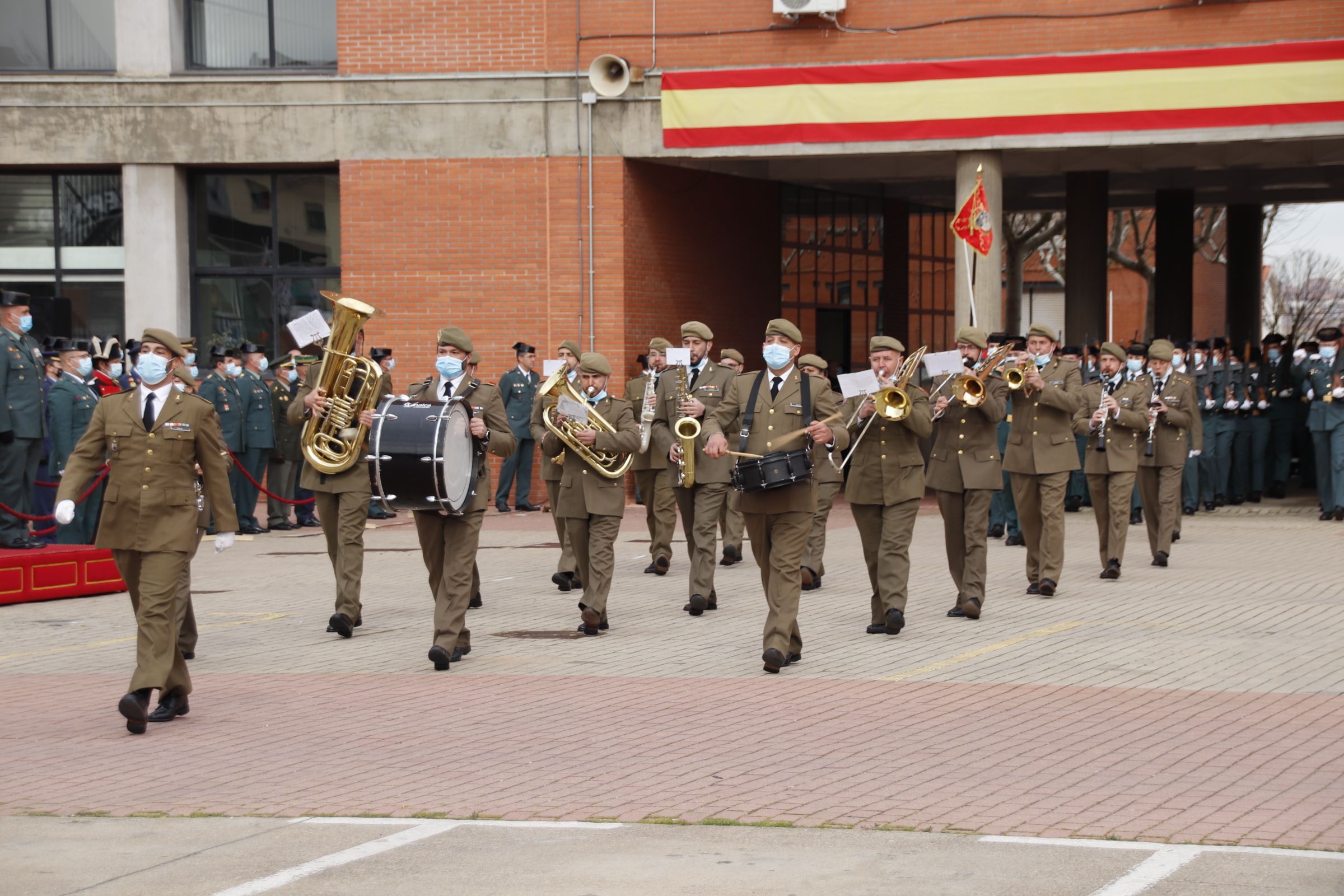 Desfile toma de posesión Comandandia Guardia Civil Salamanca