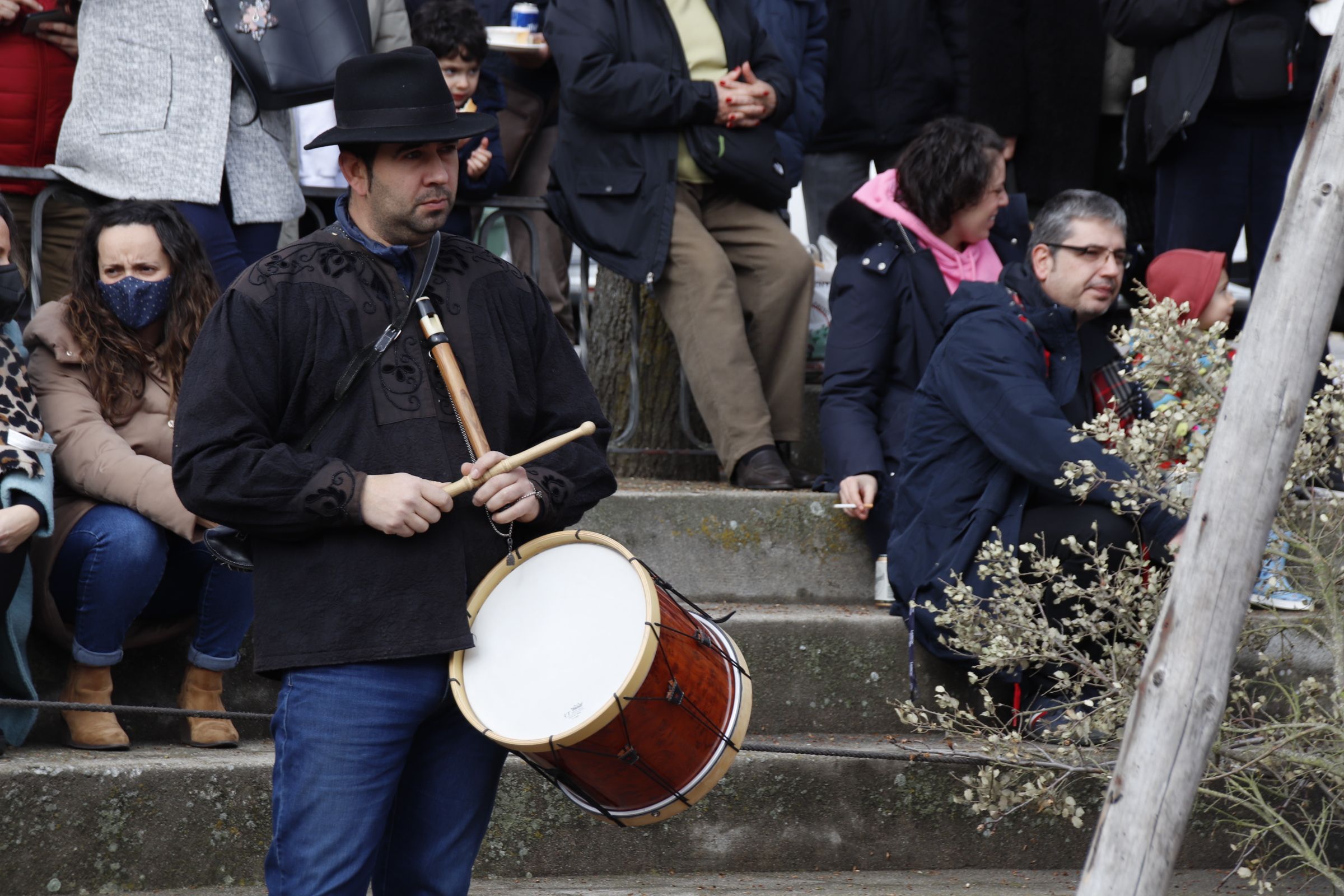 Matanza típica de Guijuelo al son de la gaita y el tamboril | Fotos: Andrea M