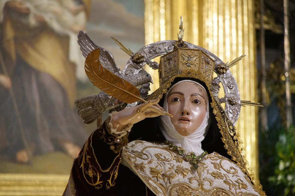Procesión Santa Teresa en Alba de Tormes (2)