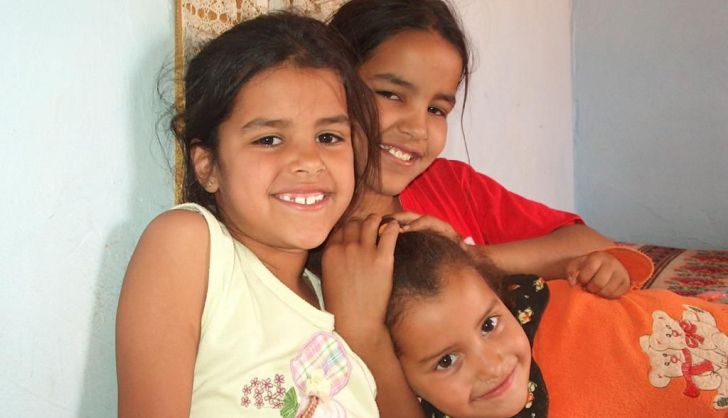 Niños en los campamentos saharauis