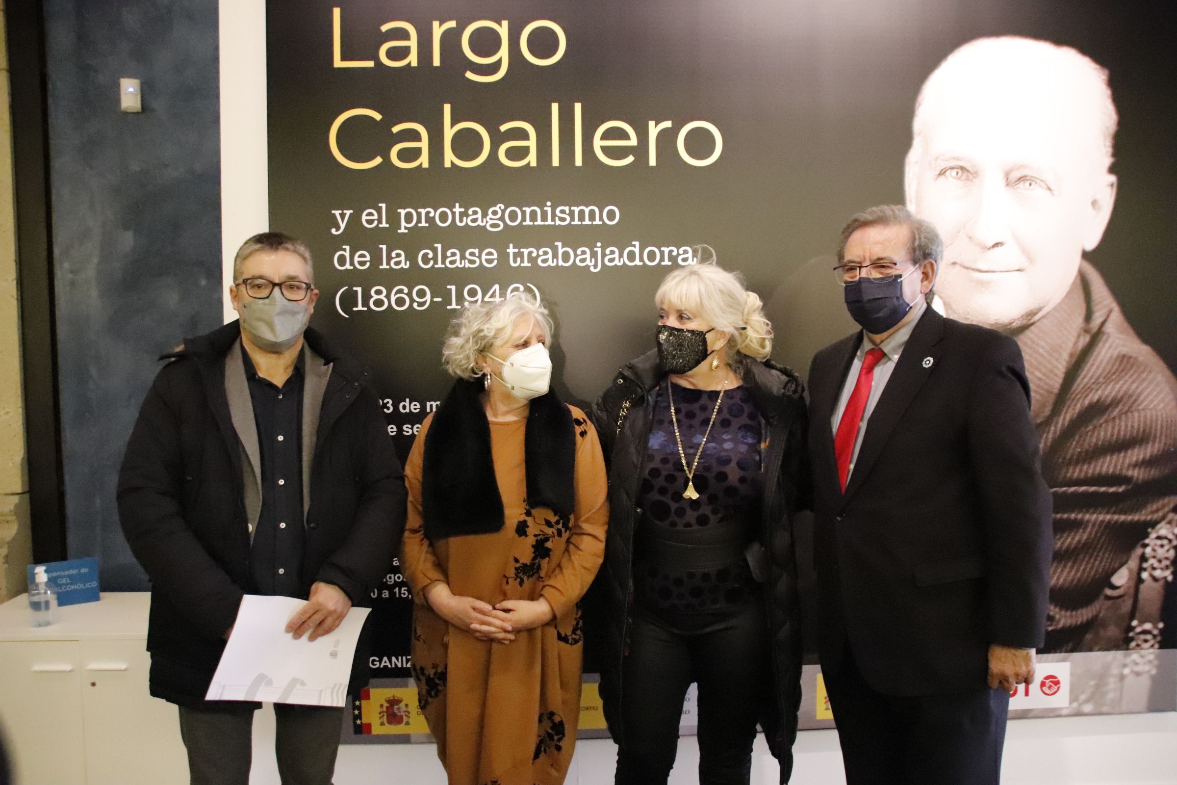 Inauguración de la exposición ‘Francisco Largo Caballero y el protagonismo de la clase trabajadora’