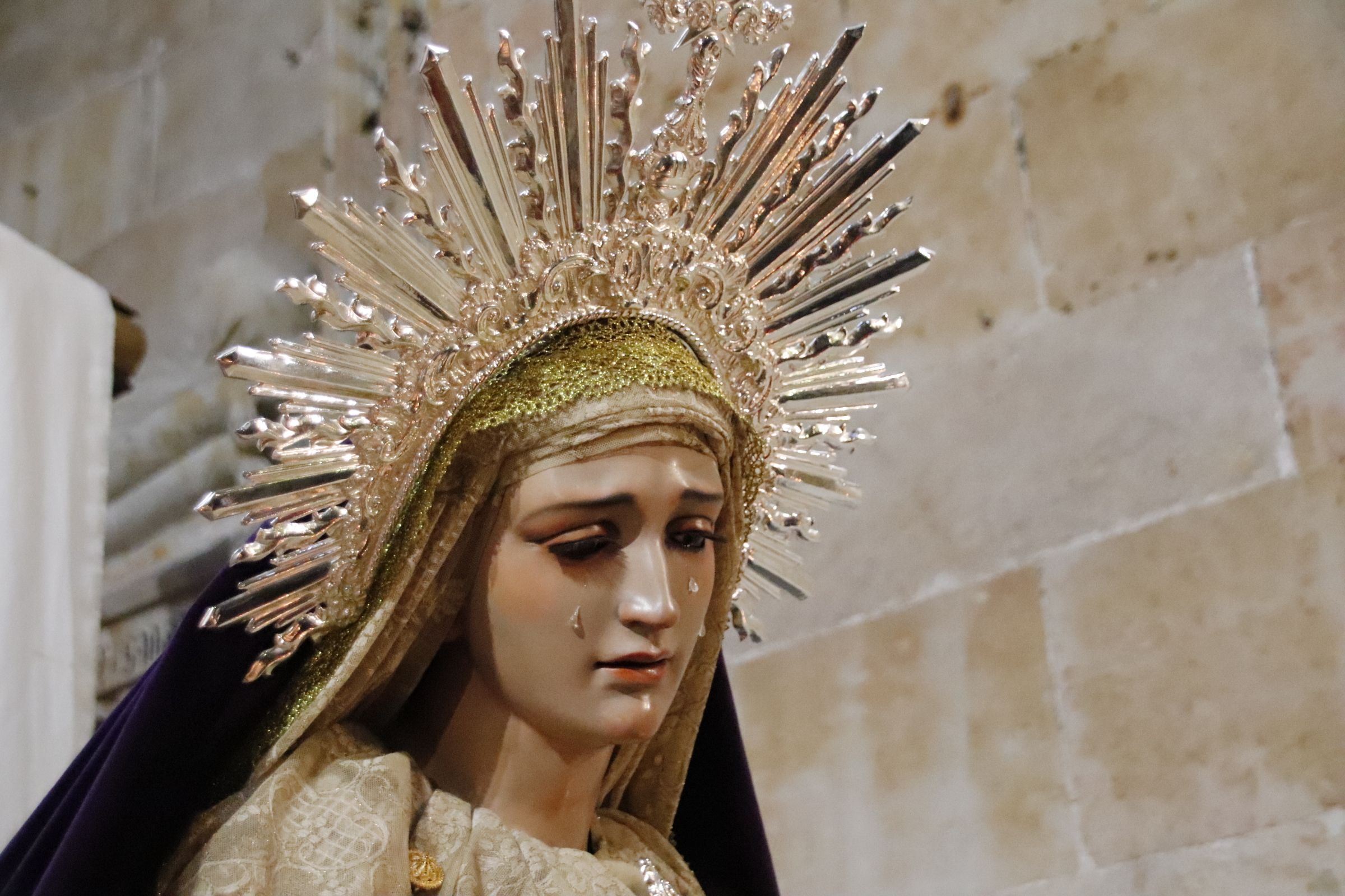 María Stma de Gracia y Amparo, la NUEVA virgen de la Hdad del Perdón que saldrá este año por primera vez