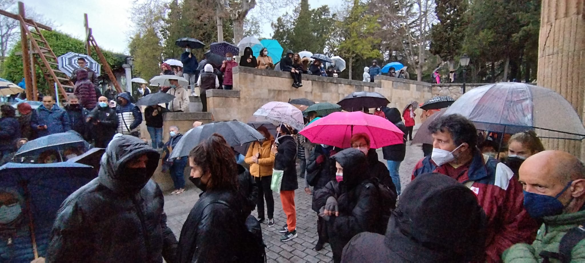 Suspendida por lluvia la primera procesión de Semana Santa