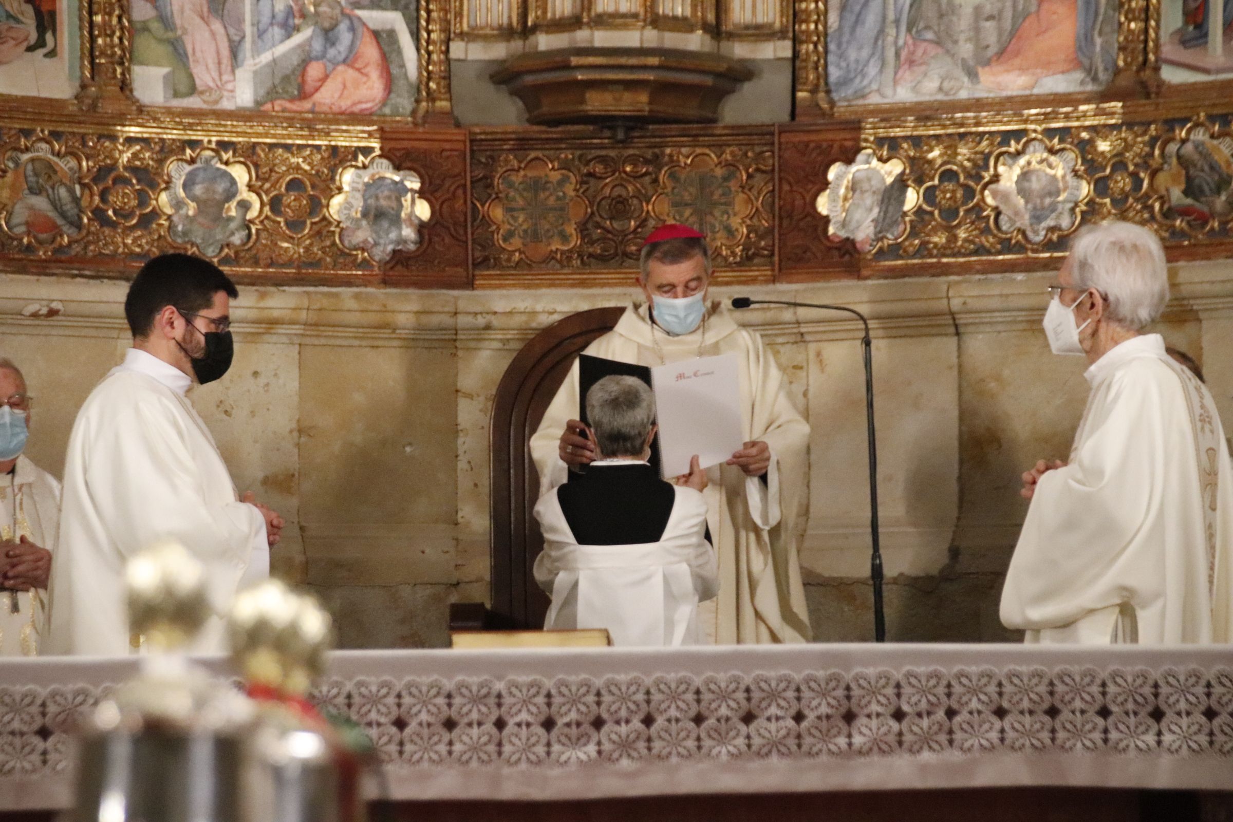 José Luis Retana presidirá su primera Misa Crismal como obispo de Salamanca.