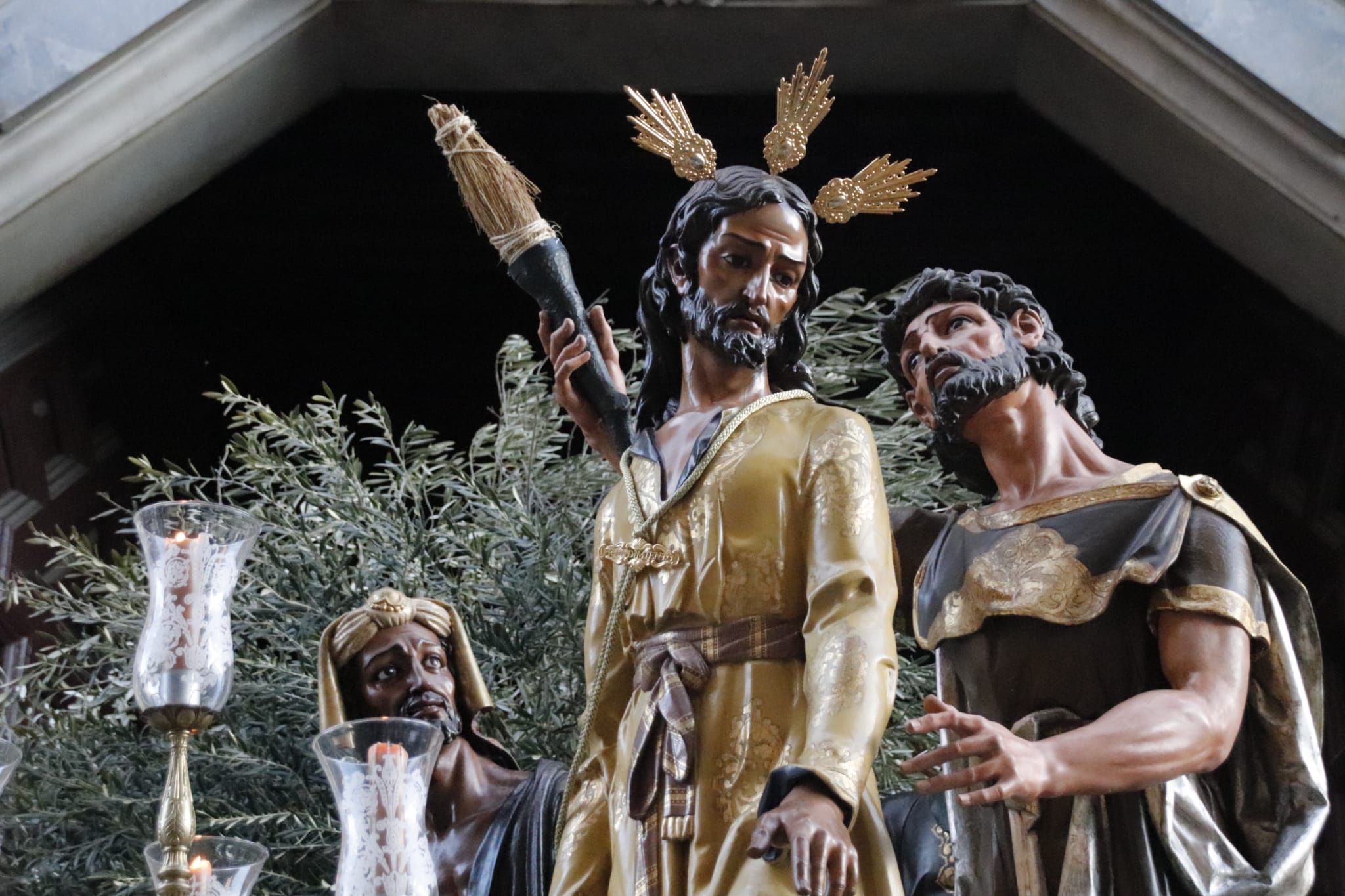 Una recogida Seráfica procesiona por Salamanca sin el paso de Jesús ante PilatosWhatsApp Image 2022 04 14 at 8.41.46 PM (1)