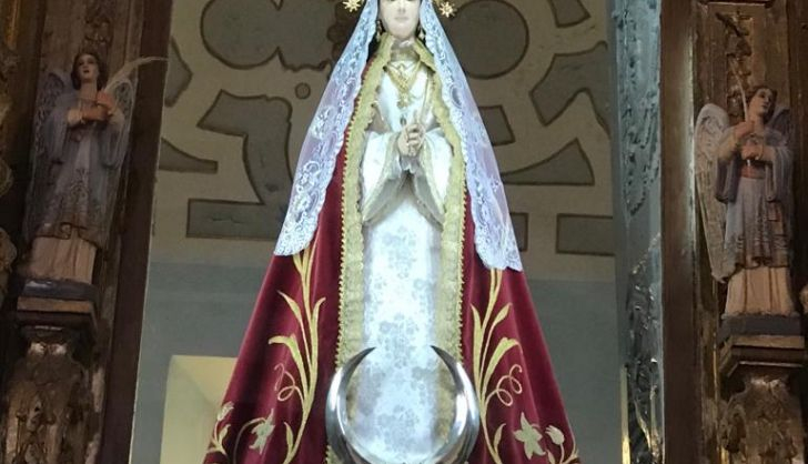 Imagen de la Virgen del Socorro de Vitigudino