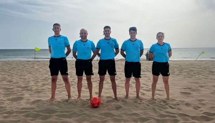 La nueva ‘aventura’ de Alfonso Vicente: árbitro de fútbol playa