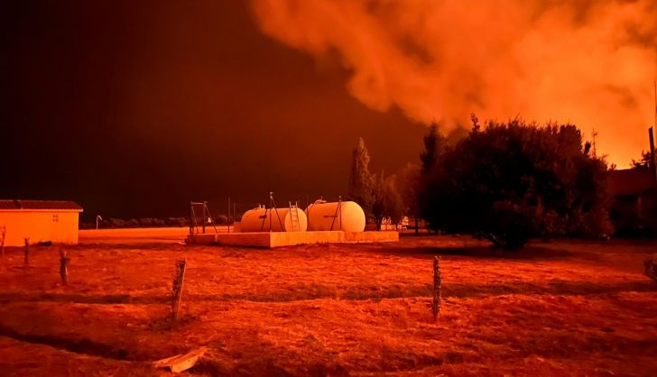 Incendio Forestal. Base Aérea del Maíllo, viernes 15 de julio de 2022- S24H