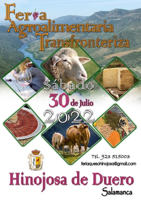 Cartel Feria Agroalimentaria Hinojosa de Duero 