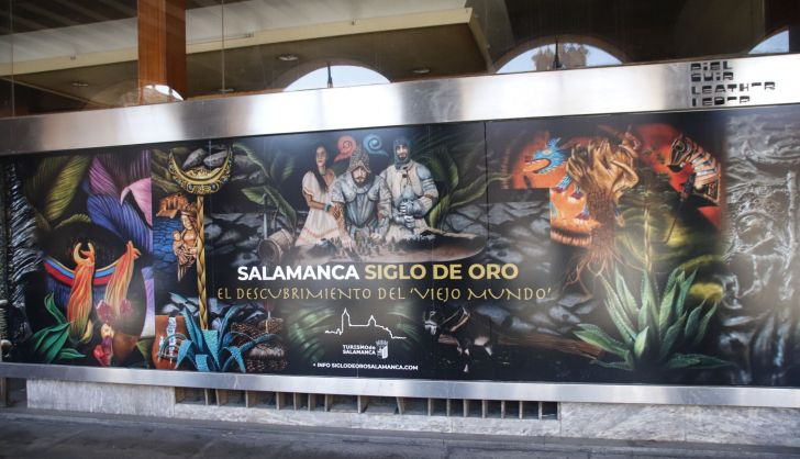 Mural Siglo de Oro Plaza Mayor de Salamanca 