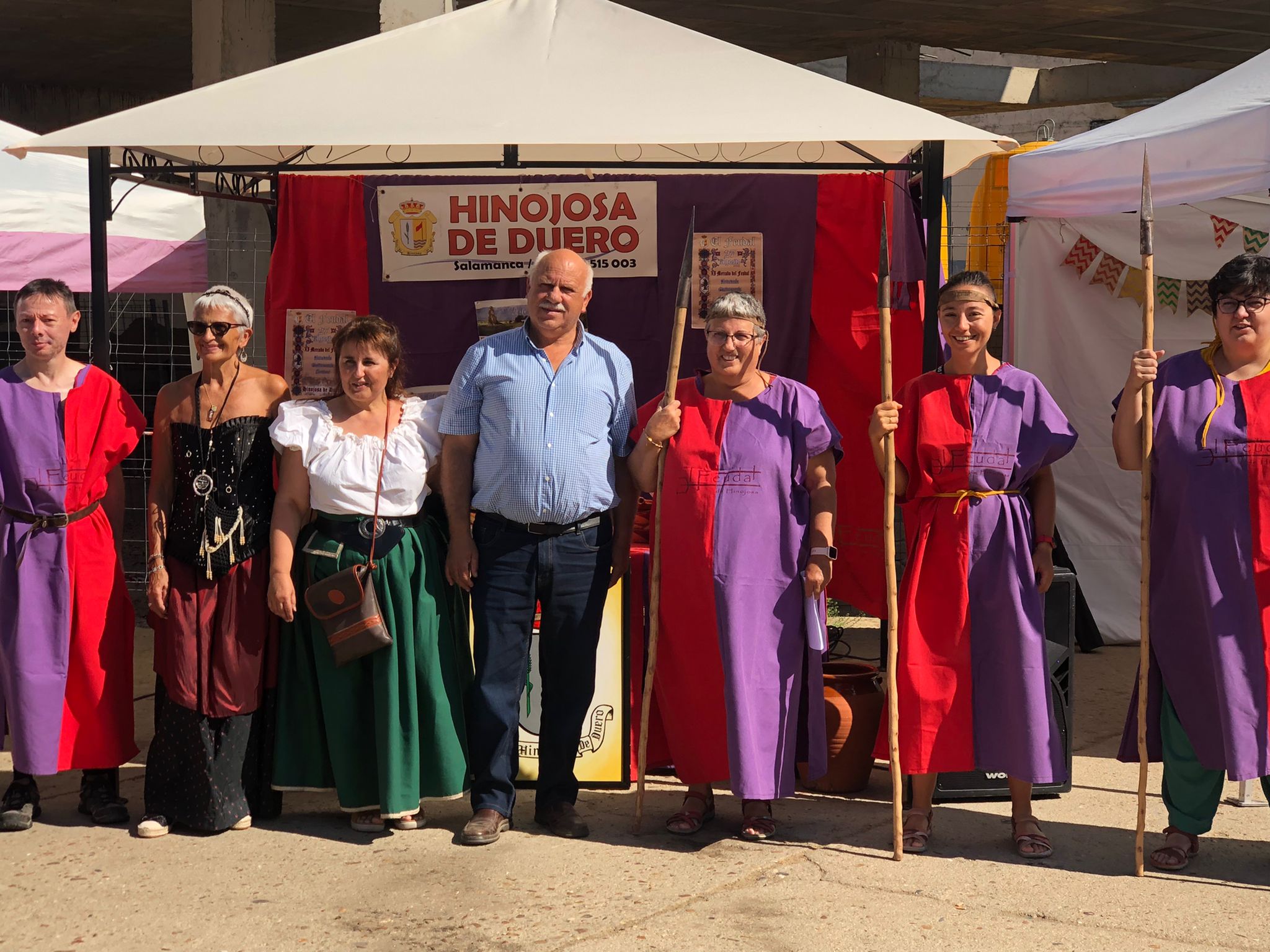 Inauguración del mercado feudal de Hinojosa de Duero