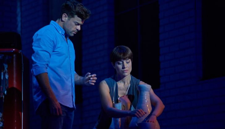 Ricky Merino y Cristina Llorente en 'Ghost, el musical'