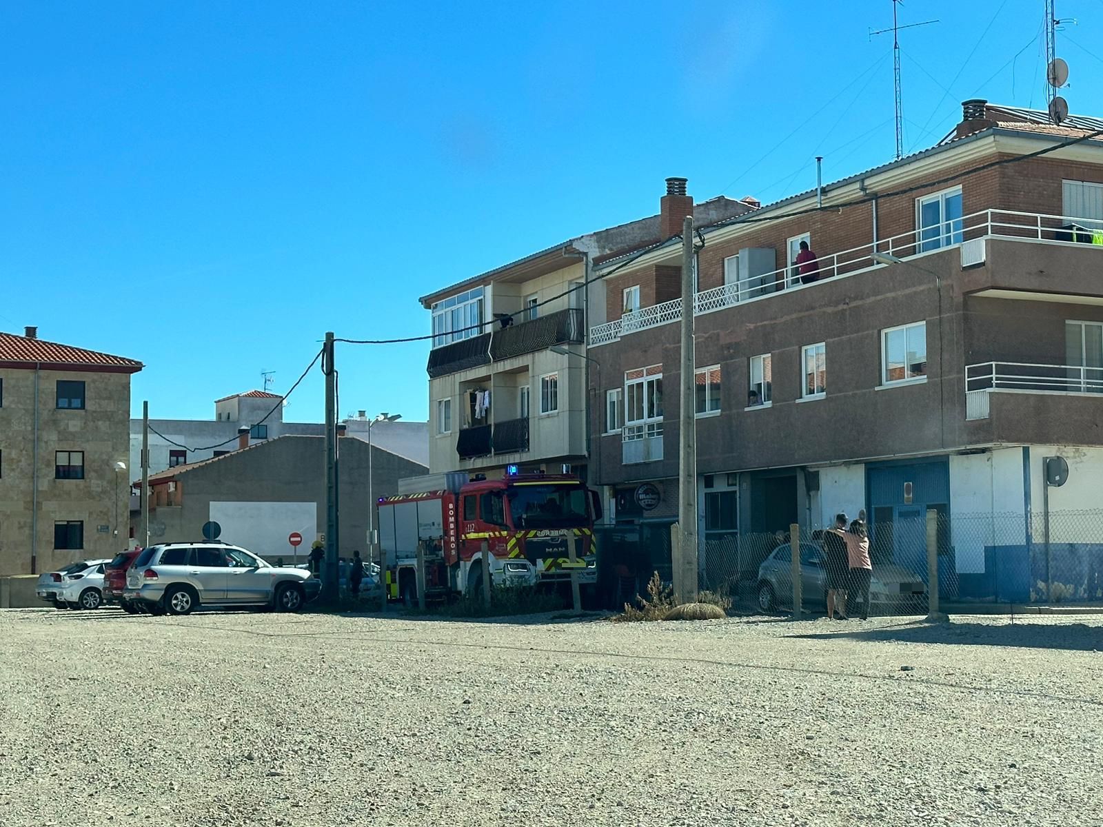 incendio restaurante calle Santa Ana, Villamayor (1)