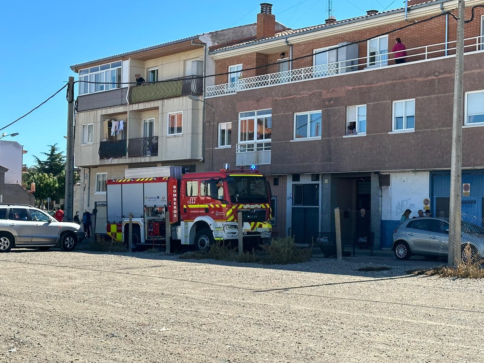 incendio restaurante calle Santa Ana, Villamayor (2)