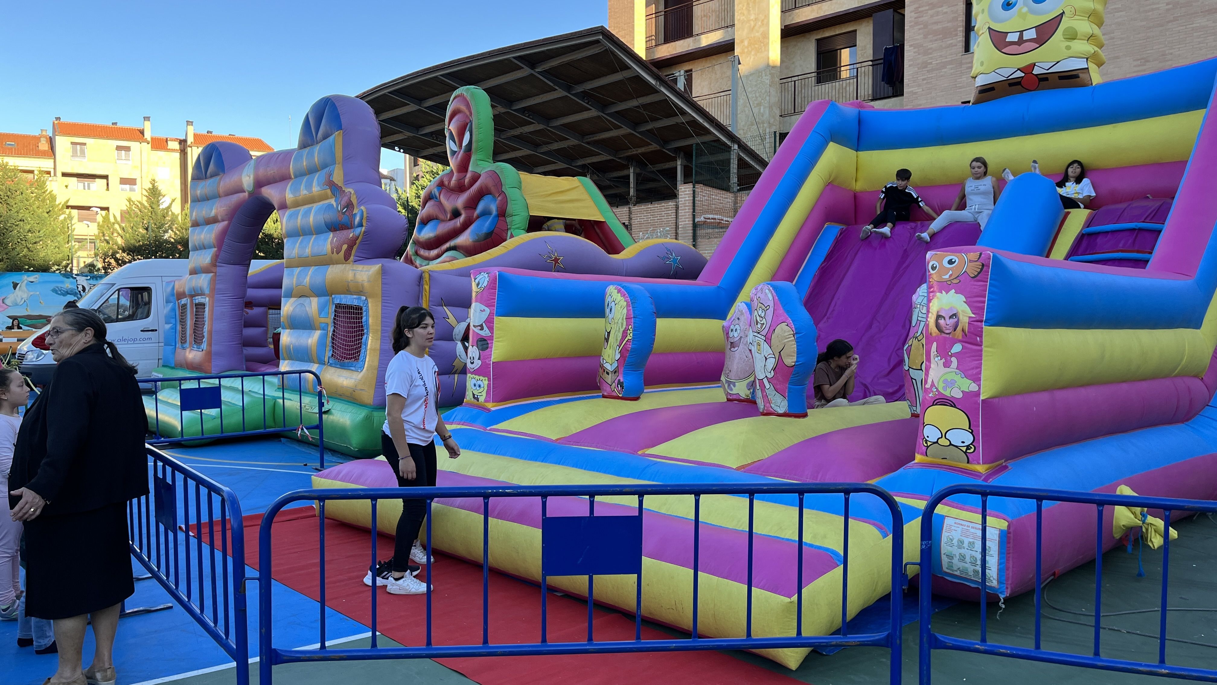 Parque infantil fiestas de San Miguel Peñaranda